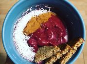 Una foto de bowl vegano