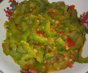 Fresh, Memasak Oseng Balado pare Gurih Mantul