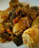 Muslitos de pollo con pisto (congelado)