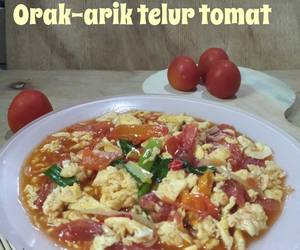 Resep Populer Orakarik telur tomat Enak dan Sehat