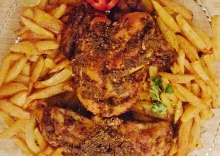 Simple Way to Prepare Speedy Imli roasted chicken