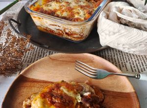 Gambar Moussaka (Greek Eggplant Lasagna)🇬🇷