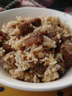 Hình của món [RECYCLE LEFTOVER FOODS] Cơm rang cà ri bò bí đỏ.