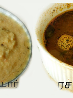 பருப்பு துவையில் வேப்பம்பூ ரசம்(paruppu thuvayal and veppam poo rasam recipes in tamil) செய்முறை முக்கிய புகைப்படம்