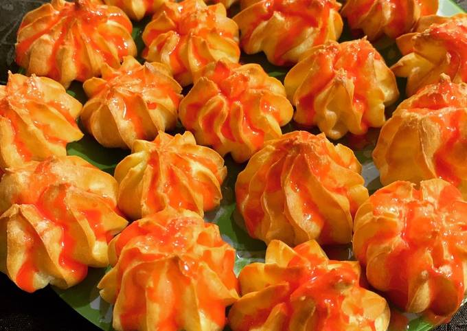 Домашние заварные профитроли