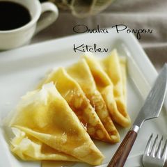 A picture of Moist Chewy Crepes.