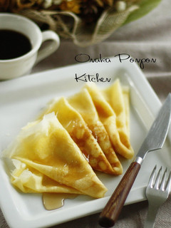 A picture of Moist Chewy Crepes.