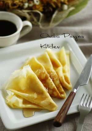 A picture of Moist Chewy Crepes.