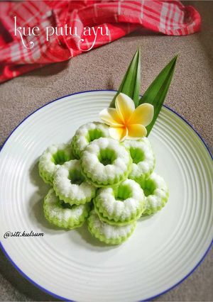 Foto resep Kue putu ayu