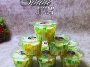 Gambar salad jelly cup
