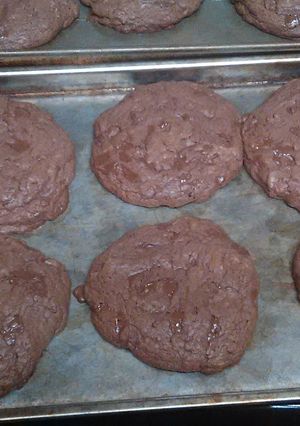 A picture of Cake mix cookie.