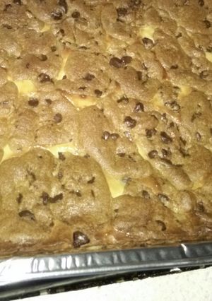 A picture of CHOCOLATE CHIP COOKIE CHEESECAKE.