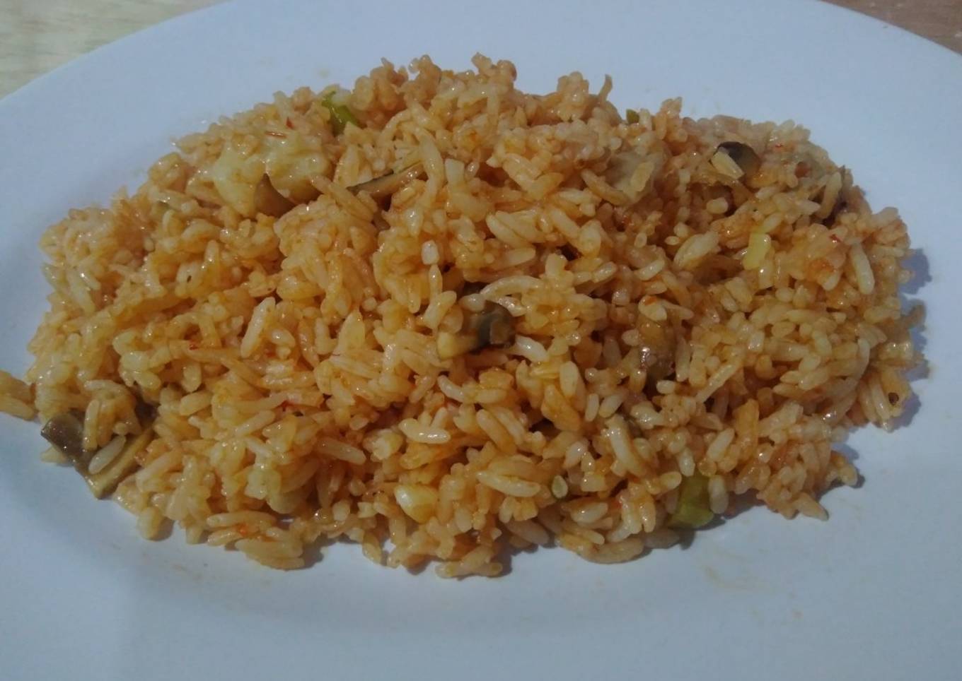 Nasi goreng jamur ������