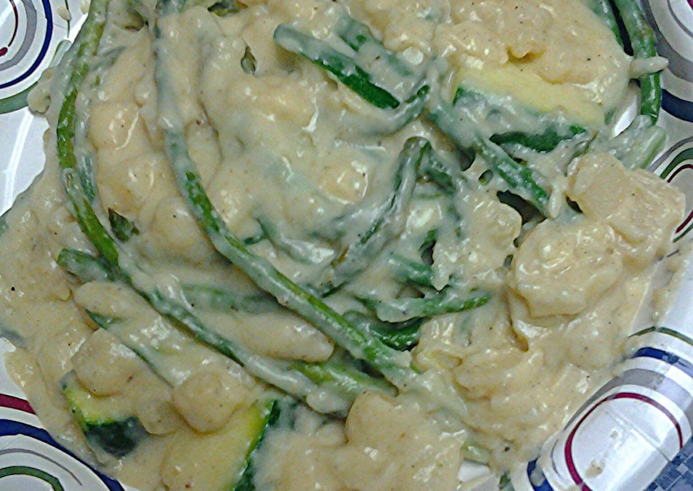 Some creamed vegetables