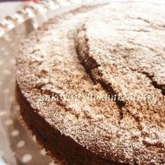 A picture of Rice Flour Cocoa Cake for Valentine's Day.
