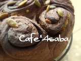 cocoa cream bread