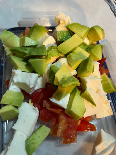 Una foto de Ensalada de ñoquis