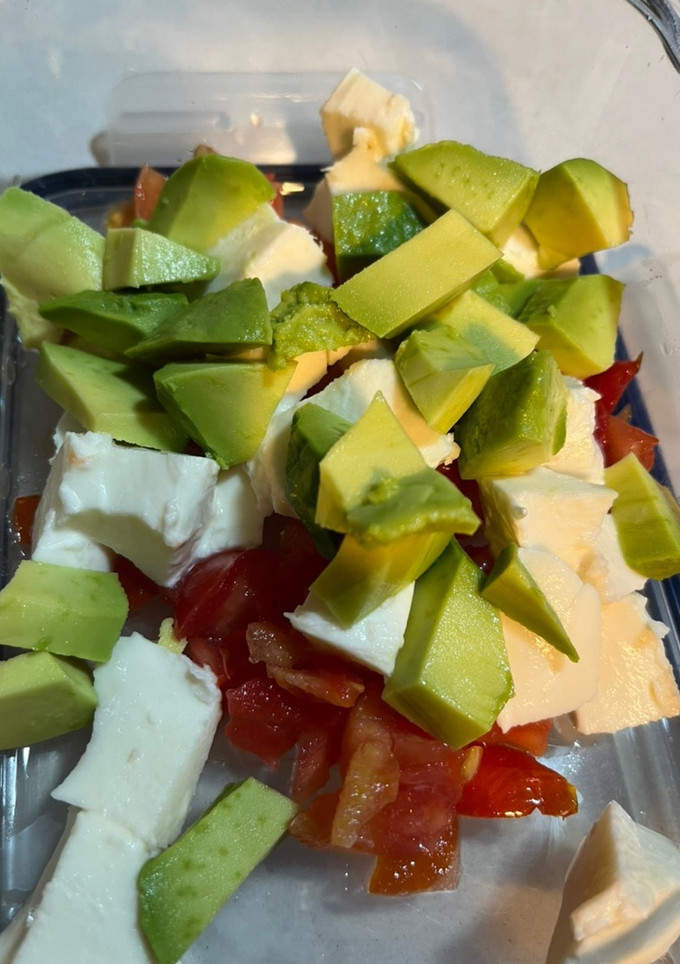 Una foto de Ensalada de ñoquis