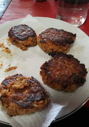 Una foto de Croquetas de zanahoria y zucchini