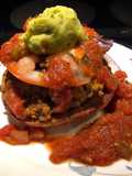 Open Face Taco Sandwich