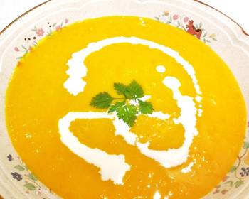 Easy Recipe Recommended For Summer Fatique Chilled Kabocha Squash Soup Practical Delicious