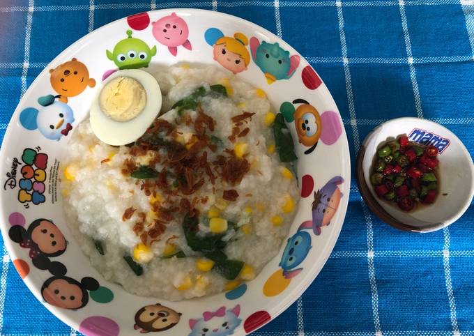 Resep Bubur manado simple 😁 Anti Gagal