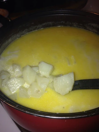 Easy Steps Make Recipes My Moms Potato Soup the Awesome  Really Delicious.