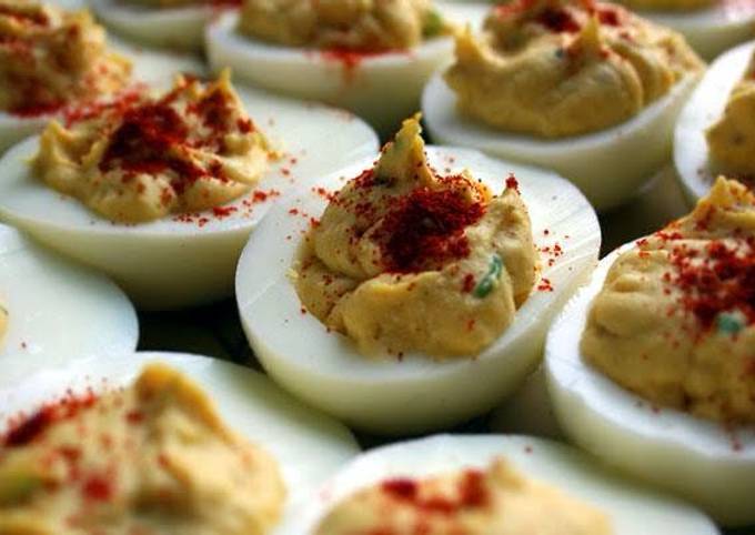 Recipe of Super Quick Homemade Deviled Eggs