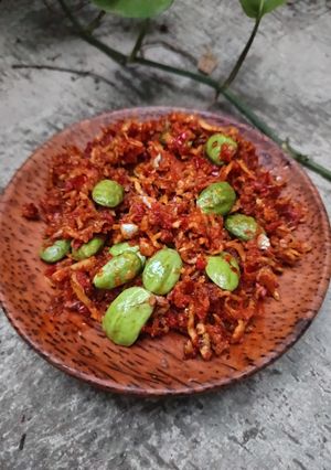 Foto resep Sambal Teri Pete