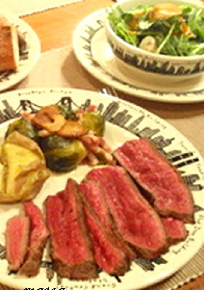 A picture of Authentic Roast Beef.