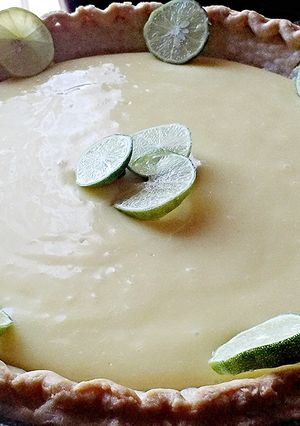 A picture of Key Lime Pie.