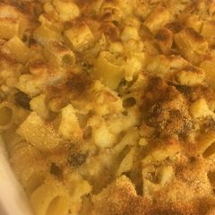 A picture of Cauliflower Pasta Casserole.
