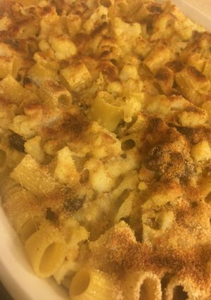 A picture of Cauliflower Pasta Casserole.