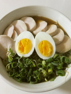 A picture of My Husband's Favorite Soy Sauce Ramen Noodles.