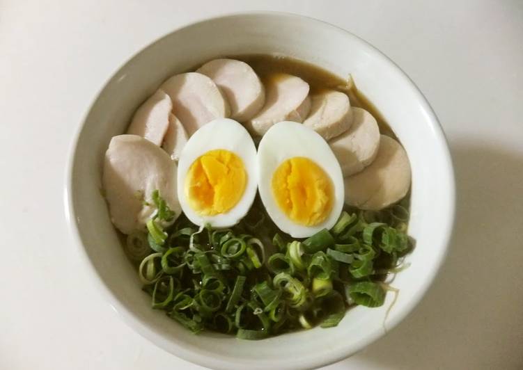 Easy Way to Make Yummy My Husband's Favorite Soy Sauce Ramen Noodles