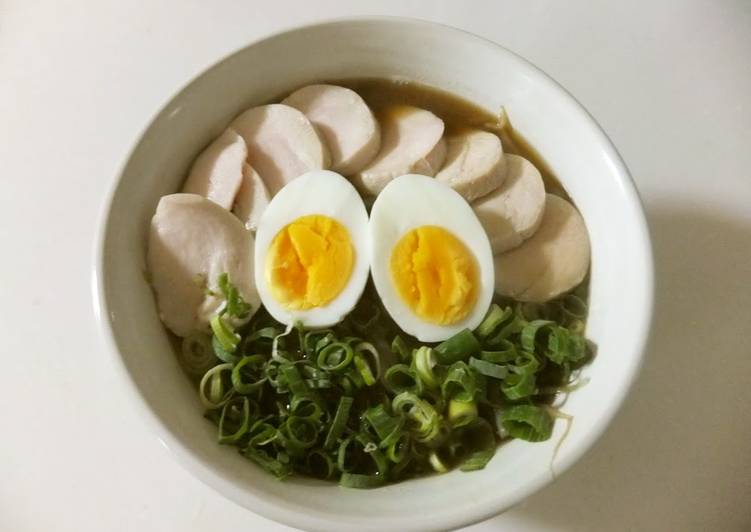 Simple Way to Make Homemade My Husband&#39;s Favorite Soy Sauce Ramen Noodles