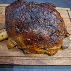 Slow Roasted Greek Leg of Lamb A picture of Slow Roasted Greek Leg of Lamb.