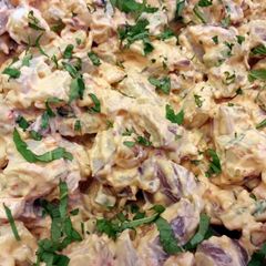 A picture of Sriracha Potato Salad.
