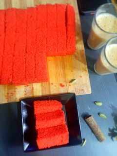 சிம்பிள் ரெட் வெல்வெட் கேக் (simple red velvet cake recipe in tamil) செய்முறை முக்கிய புகைப்படம்