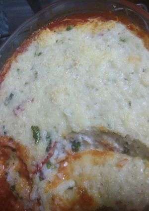 A picture of Two layer bake.