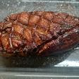 Magret de pato con salsa de naranja y patatas fritas