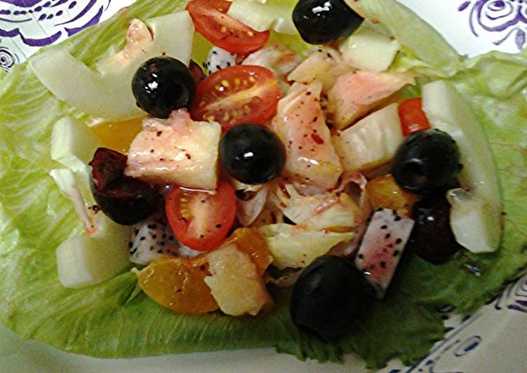 Recipe of Speedy Dragon fruit salad