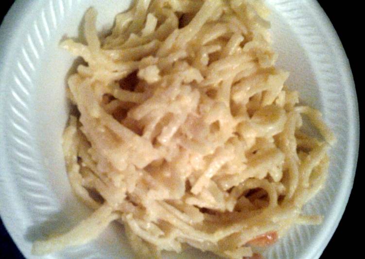 cheesy linguine