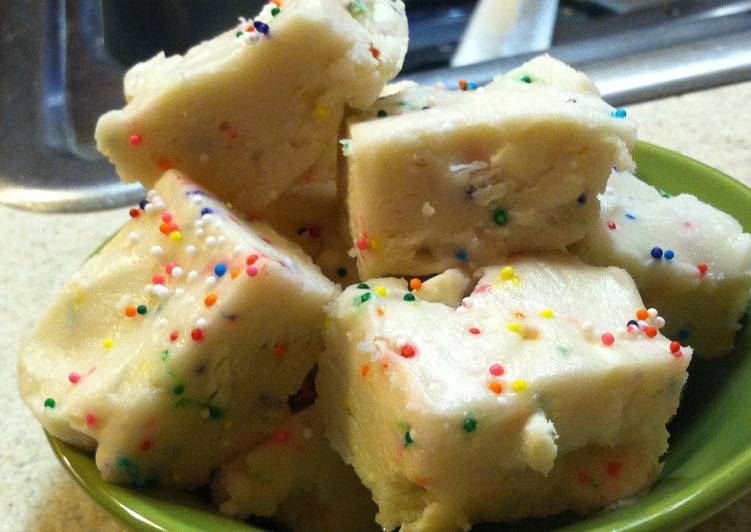 Steps to Make Award-winning White Cake Batter Fudge