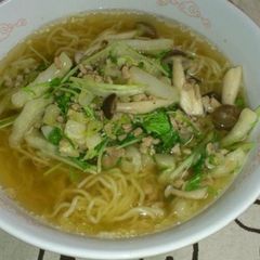 A picture of Enjoy Ramen Noodle Toppings with Basic Ingredients.