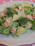 Warm Vegetable Salad With Cheese Mayonnaise
