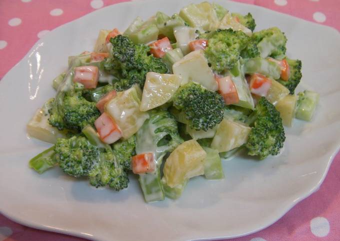 Recipe of Quick Warm Vegetable Salad With Cheese Mayonnaise