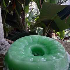 19# agar agar hijau santan-レシピのメイン写真