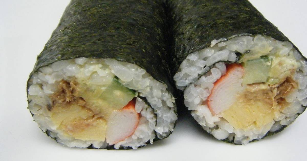 Futomaki! For Ehoumaki: Delicious Salad Sushi Rolls Recipe by cookpad ...