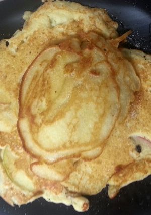 A picture of Rachael's Fabulous Apple Pancakes.
